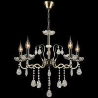 Подвесная люстра Reluce 03804-0.4-05 AB+BK