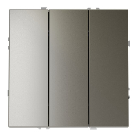 Выключатель трехклавишный Voltum S70 VLS030104