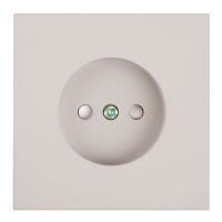 Розетка 1-местная с защитной шторкой (механизм) Stekker б/з Мия 250В 16А RST16-3109-08 пудровый жемчуг 50483