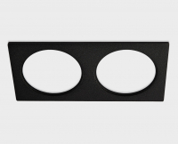 Двойная рамка Italline IT08-8034 black
