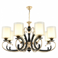 Подвесная люстра Arte Milano Florentia 302237/8 Bk/Gd