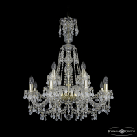 Подвесная люстра Bohemia Ivele Crystal 1410/8+4/240/XL-80 G V0300