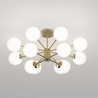 Люстра на штанге Eurosvet Adaline 502002/12 латунь a072105