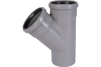 Тройник канализационный 45 град. 110х50 Ostendorf 115220