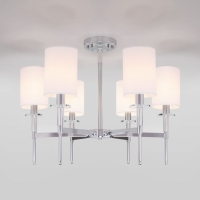 Люстра на штанге Eurosvet Brielle 60132/6 хром