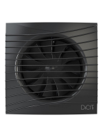 Вентилятор осевой вытяжной с обратным клапаном D100 декоративный DiCiTi SILENT 4C Obsidian 00-99002319