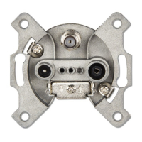 Розетка TV-FM-SAT оконечная JUNG EcoProfi S4100