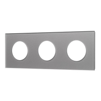 Рамка стеклянная на 3 поста Arlight FRM-GLARE-GC-3-GR 043840