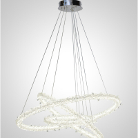 Подвесная люстра AM Group OVALE CH D800+600+400