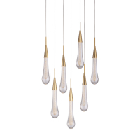 Подвесная люстра DeLight Collection Pour MD2060-7A br.brass