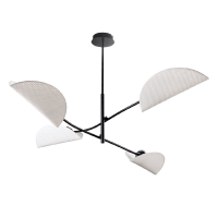 Люстра на штанге IMEX MD.8379-4-P-WH