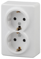 Розетка 2P+E Schuko со шторками Эра 11-2206-01 Б0020694