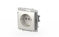 Розетка с заземлением ELBI Zena Vega 609-012500-217