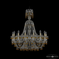 Подвесная люстра Bohemia Ivele Crystal 1410/16/300/XL-95 Pa V1003