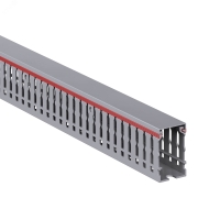 Короб перфорированный RL6 25х40 серый QUADRO DKC 01163RL