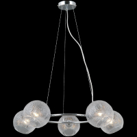 Подвесная люстра Illumico IL0728-5PSQ-24 CR ARIES