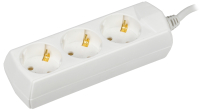 Удлинитель бытовой У03 3 места 2P+PE/5м 3х1мм2 10А/250В GENERICA IEK WYP10-10-03-05-Z-G