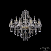 Подвесная люстра Bohemia Ivele Crystal 1415/10+5/300 G