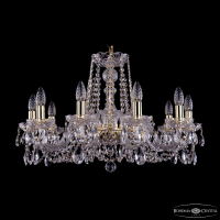 Подвесная люстра Bohemia Ivele Crystal 1402/10/240 G