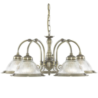 Подвесная люстра Arte Lamp American Diner A9366LM-5AB