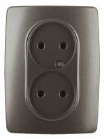 Розетка 2х2P Эра 12-2107-13 Б0031245