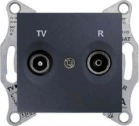 Розетка TV/R проходная Schneider Electric Sedna 4dB SDN3301870