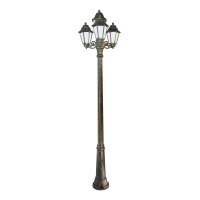 Уличный фонарь Fumagalli Ricu Bisso/Anna 3+1 E22.157.S31.BYF1R