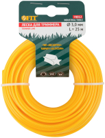 Леска для садовых триммеров ''Звездочка'' 3.0 мм х 25 м FIT РОС 78012