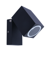 Подсветка декоративная WL37 BK MR16/GU10, черный, для интерьера, фасадов зданий лампа MR16 ( в комплект не входит) ЭРА Б0054408