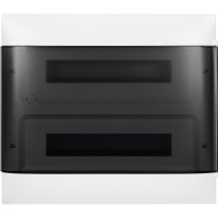 Practibox S Пластиковый щиток Встраиваемый (ЩРв-П) 2X18 Дымчатая дверь Legrand 137557