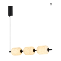 Подвесной светильник Arlight SP-CARAMELA-HANG-L720-12W Warm2700 (BK, 360 deg, 230V) (IP20, Натуральный шелк) 056885