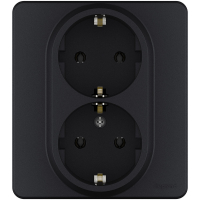Розетка двойная с/з Legrand Inspiria 673753