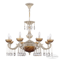 Подвесная люстра Bohemia Ivele Crystal AL78101P/8/250 A WMG P Amber/M-1F
