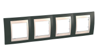 Рамка 4-постовая Schneider Electric Unica Хамелеон MGU6.008.571