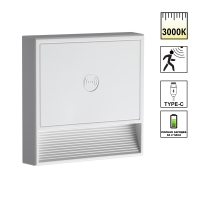 Подсветка для лестниц Novotech Over Vespera 0.4Вт 1000mAh Li-ion 359709