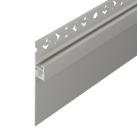 Профиль-плинтус для светодиодных лент и линеек Arlight ARH-PLINTUS-50-FANTOM-3000 RAL7044 (Алюминий) 041776