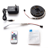 Комплект цифровой светодиодной ленты Apeyron 12В 5050 14.4Вт/м RGB 2м IP65 86ЦЛ