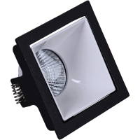 Встраиваемый светильник Reluce 16086-9.0-001PT MR16 BK+WT