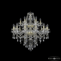 Подвесная люстра Bohemia Ivele Crystal 1415/12+6/300/2d G