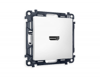 Комплект механизма розетки HDMI 2.0 40V/500mA 2.0GHz 5-18Gbit/s Ambrella Volt Alfa MA134010