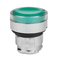 Головка кнопки OptiSignal D22 A4-PL-3 с подсветкой зеленая металл ZB4BW333 КЭАЗ 332257