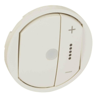 Лицевая панель Legrand Celiane диммера с подсветкой слоновая кость 066266