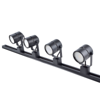 Трековый однофазный светильник (2 шт.) Volpe UBL-Q321 GU10/K BLACK SET41 UL-00010706