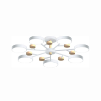 Люстра на штанге LED4U L3205-800 WH