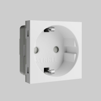 Розетка Werkel модульная Slot с заземлением и шторками 4690389211744 W1171160 a069368
