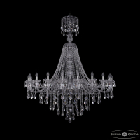 Подвесная люстра Bohemia Ivele Crystal 1415/20/530/XL-180 Ni