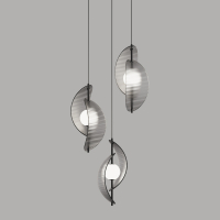 Подвесной светильник Delight Collection MD24030035-3A black/smoky