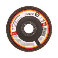 Круг лепестковый торцевой, P60, 115х22.2мм Kranz KR-90-0006