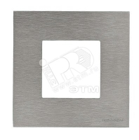 Zenit Рамка 1 пост натуральная сталь ABB N2271 OX 2CLA227100N4001