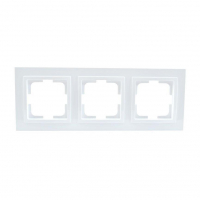 Рамка на 3 поста Mono Electric Despina жемчуг 102-250000-162